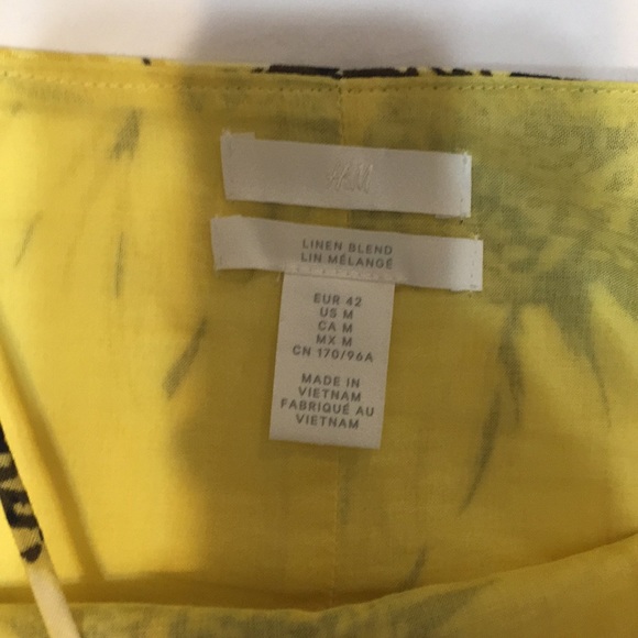 H&M linen dress size medium - Picture 2 of 7